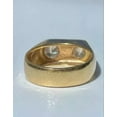 thumbnail image 3 of 1.5Ct Round Cut Lab Created Diamond Bezel Set Pinky Ring 14K Yellow Gold Plated, 3 of 4