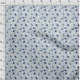 thumbnail image 4 of oneOone Silk Tabby Light Gray Fabric Autumn Fabric For Sewing Printed Craft Fabric By The Yard 42 Inch Wide, 4 of 4