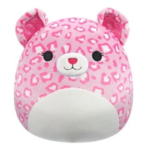 Squishmallows Official 7.5 inch Antonella the Hot Pink Leopard - Child's Ultra Soft Stuffed Plush Toy