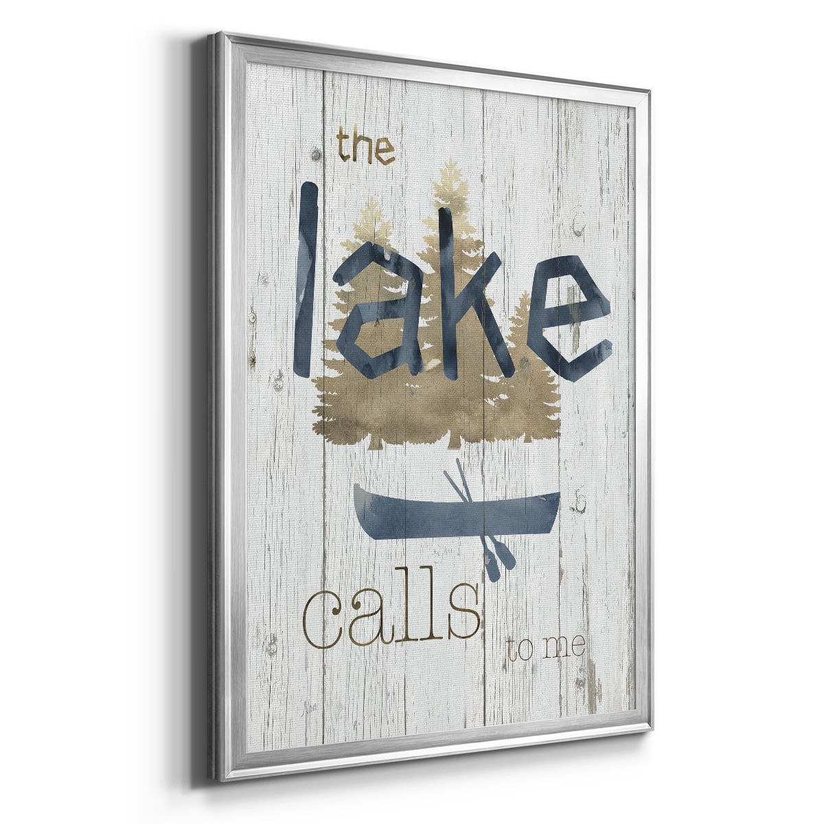 Lake Calls Me Premium Classic Framed Print - Ready to Hang