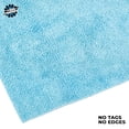 thumbnail image 6 of The Rag Company - Edgeless 300 - Microfiber Towels For Cars - 300gsm, 16in x 16in, Light Blue (10 Pack), 6 of 8