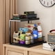 thumbnail image 5 of Organizador Bajo del Fregadero con Deslizamiento Ajustables, Estante Organizador de Fregadero Cocina y Baño Extraíble para Gabinete 2 Niveles, Cajón Deslizante Metal, Especieros para Cocina, 5 of 13