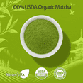 thumbnail image 3 of Natures Rx USDA Organic Matcha Tea Powder Premium Grade 100g Pack | 50 Servings, 3 of 7