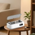 thumbnail image 4 of Portable Ultrasonic Cleaner Machine, 49kHz with 4 Modes for Jewelry, Glasses, Watches, 640ml Stainless Steel Basket, Compact Home Cleaning Device, 4 of 5