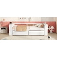 thumbnail image 5 of MAYEERTY Twin Size Daybed with Shelves and Drawers, White, 5 of 22