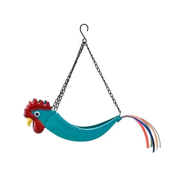 Moyitang Metal Plant Pot Garden Decoration Flowerpot Chicken Flower Vase Hanging