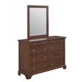 thumbnail image 1 of Home Styles Chesapeake 8 Drawer Double Dresser and Mirror in Cherry, 1 of 2
