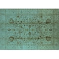 thumbnail image 1 of Ahgly Company Indoor Rectangle Oriental Light Blue Traditional Area Rugs, 2' x 4', 1 of 4