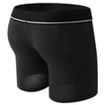 thumbnail image 4 of Cut Out Cotton Underwear Novelty Sleepwear for Men Comfortable Lounge,Black,2XL, 4 of 4