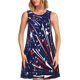 thumbnail image 1 of Fotbe Red White Blue Fireworks 1 Vestido de Verano sin Mangas para Mujer – Vestido Midi Línea A, Estilo Camiseta Floral, Vestido Playero Casual y Fluido, 1 of 7