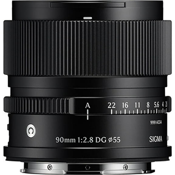 Sigma 90mm f/2.8 DG Contemporary Lens Black (L-Mount)