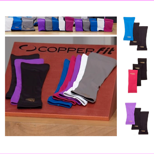 Copper Fit Copper Fit Ankle Sleeve live limitless by HSN in Black