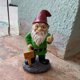 thumbnail image 2 of Gnomo de Jardín Sincero Decoración Hombre GNOME Resina 14,5*8 cm Verde Azul Blanco, 2 of 5