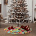 thumbnail image 5 of KLL Colorful Fish 2 Christmas Tree Skirt 36" ,Party Decorations Farmhouse for Christmas Decorations Holiday Party, 5 of 6