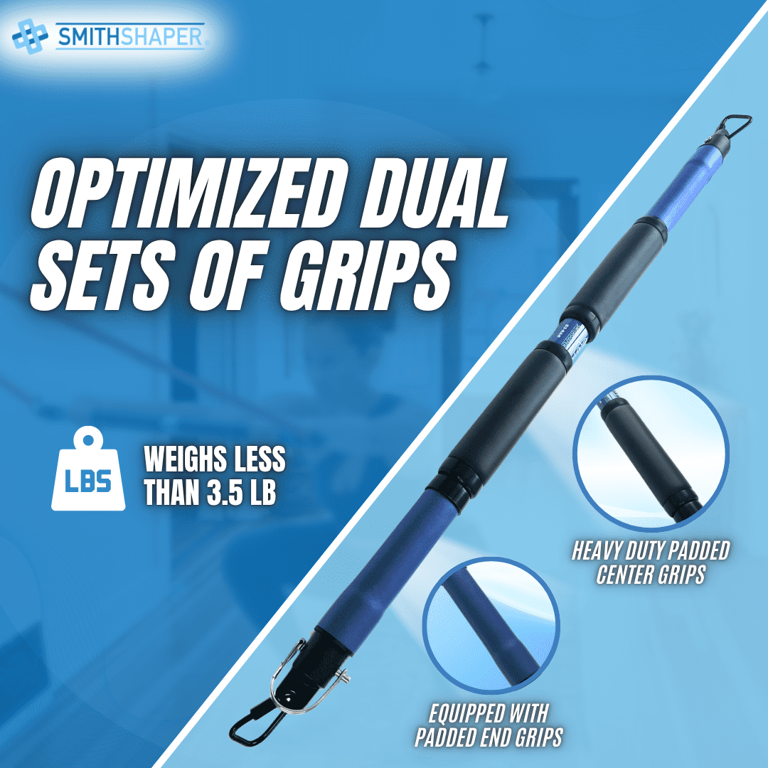 S3-BAR - S3 BAND BAR™ - Multi-Grip Resistance Band Bar