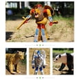 thumbnail image 3 of 3 Piezas de Transformación de Animales perfke Juguetes de transformación, 3 of 9