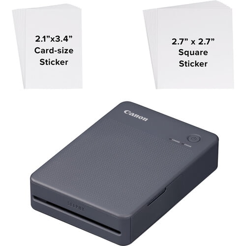 Canon SELPHY QX20 Wireless Compact Photo Printer (Dark Gray) Paper