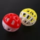 thumbnail image 5 of Juguetes De Pelota Con Cascabel Para Gatos 10 Piezas De Plástico Ahueca Hacia Fuera Los Juguetes Redondos De La Bola Colorida Del Gato Del Animal Doméstico Con La Campana Pequeña, 5 of 8