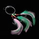 thumbnail image 1 of Señuelos de Pesca Perfecl con 3 Anzuelos y Plumas Flotante Rosa y Verde, 1 of 8