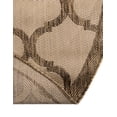 thumbnail image 7 of Unique Loom Outdoor Trellis Collection Area Rug - Moroccan (6' 1" Round Beige and Brown/Beige), 7 of 7