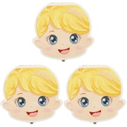 Set of 3 Infant Teeth Case Kid Gift Baby Teeth Organizer Household Baby Teeth Container Kids Holder Child Newborn