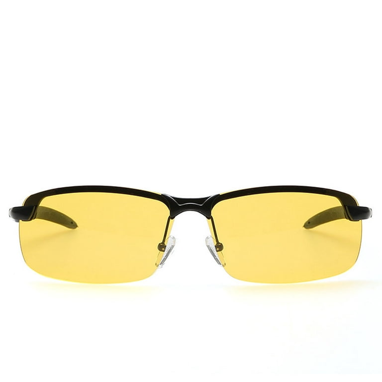 Night Driving Glasses Polarized Sunglasses Night Glasses for Men Women  (Yellow) 