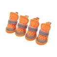 thumbnail image 2 of Breathable Mesh Dog Boots 4 Pcs Reflective Pet Paw Protector Shoes Adjustable Strap Antiâ HeatâResistant Puppy Booties for Hot Pavement Night Walking Camping Travel, 2 of 8