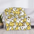 thumbnail image 3 of Naloa Cartoon Chicken Flannel Blankets - Thick and Warm Blanket for Winter, Soft Fuzzy Plush King Blanket for All Seasons40"x30", 3 of 6