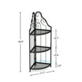 thumbnail image 7 of 3-Tier Corner Open Shelf,Bookcase Freestanding Shelving Unit,Plant Stand Small Bookshelf for Living Room, Home Office, Kitchen, Small Space, 7 of 7