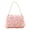 #A05-Pink, variant on Classic Lace 3D Rose Evening Clutch for Women, Detachable Metal Chain Shoulder Crossbody Formal Purse for Bridal Wedding Guest Prom Cocktail,Purple