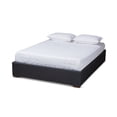thumbnail image 1 of Bowery Hill Contemporary 4-Drawer Storage Queen Bed in Dark Gray, 1 of 11