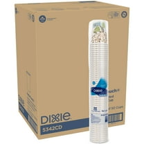 Dixie Perfectouch Insulated Disposable Paper Cups, 12 oz, 1000 Count, 20 Pack