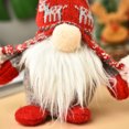 thumbnail image 4 of Muñeco de Papá Noel Xihbxyly para Decoración de escritorio Sin rostro Decoraciones navideñas, 4 of 5