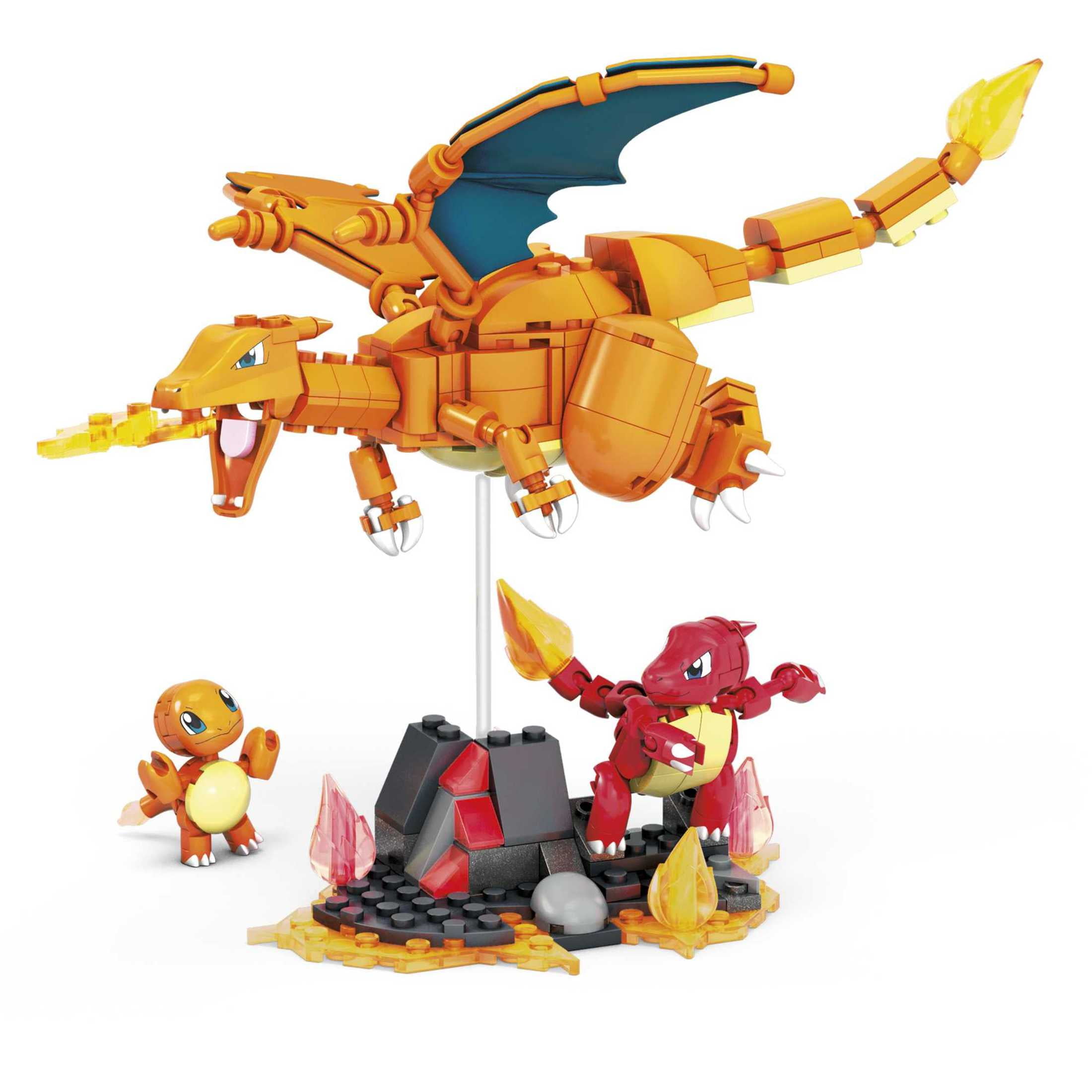 Pokemon Battle Ready Charmander Evolution Set with Mega Charizard Walmart