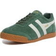 thumbnail image 6 of Gola Harrier Men's Classic Lace Up Sneakers In Green Size 10, 6 of 6
