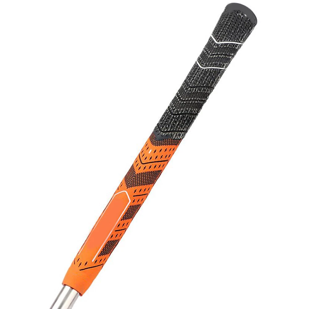 13PCS Golf Grips Anti-Slip Rubber Golf Club Grip Standard Size Grip Grip Orange