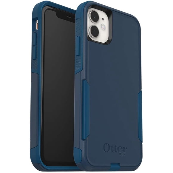 Veeki Commuter Series Case for iPhone 11 - Bespoke Way (Blazer Blue/Stormy Seas Blue)