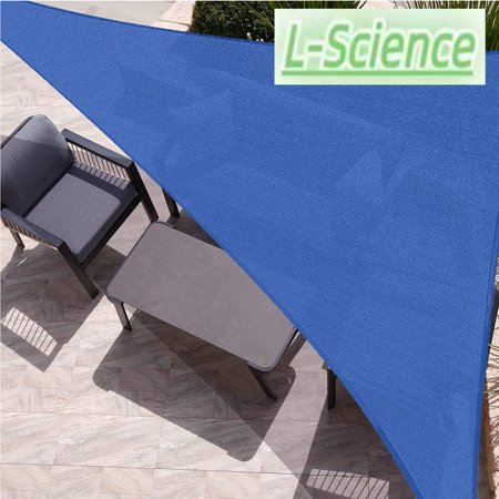 Sun Shade Sail Equilateral Triangle UV Bloack Patio Canopy for Outdoor Lawn Garden
