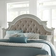 thumbnail image 2 of Magnolia Manor White King Uph Panel Headboard - Engineered Wood, 2 of 2