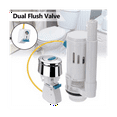 Seats Toilet Valves Universal Water Tank Dual Fill Drain Valves Button