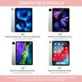 thumbnail image 5 of Typecase Keyboard Case for iPad Air 5th Generation: Folio Smart Cover for iPad 10.9" Air 5th/4th Gen & iPad Pro 11 inch 2021 3rd & 2nd Gen, Backlit Wireless Keyboard with Pencil Holder(Rose Gold), 5 of 10