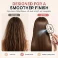 thumbnail image 3 of Avolia Steam Hair Straightener 3-in-1 Mist Detangling Brush with Red Light Scalp Care Rechargeable Cordless Self-Cleaning Styling Tool for Travel Home Salon, 3 of 6