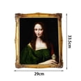 thumbnail image 3 of Maytalsory Elegant Gold Rectangle Polyresin Picture Display Frame Retro Gold 29 x 33.5cm 1Set, 3 of 6