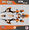 Orange, variant on Kalair GFX Graphics Kit for Ktm SX65 (2016-2023) Splash Series