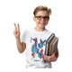 thumbnail image 4 of Playera Fan Army Justice League Talla 10 justice manga corta blanco, 4 of 4