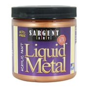 Sargent Art Liquid Metals Acrylic Paint, 8 oz., Bronze