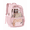 PINK, variant on Clear Backpack for School Boys Girls Adult Transparent Bookbag with Reinforced Straps & 400D Oxford Fabric, Large Capacity Heavy Duty Backpack for Travel, Security, Work, College, Men & Women