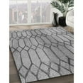 thumbnail image 2 of Ahgly Company Indoor Rectangle Patterned Gray Cloud Gray Area Rugs, 6' x 9', 2 of 6