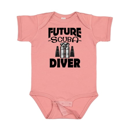 

Inktastic Future Scuba Diver Gift Baby Boy or Baby Girl Bodysuit