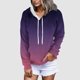 thumbnail image 1 of Ichuanyi liquidación para mujeres con cuello en V de manga larga con capucha impresión casual de la tops de la blusa de la paleta ICHUANYI WER202308217085, 1 of 4